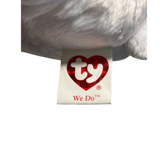 Ty Beanie Babies We Do Bride & Groom Wedding Set Plush Bears Collectible Toy - Picture 8 of 11